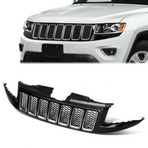 14-16 Jeep Grand Cherokee Front Grille - Honeycomb Mesh Style - Black