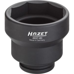 Hazet 4937/80 Commercial Vehicle Axle Nut Socket 80mm