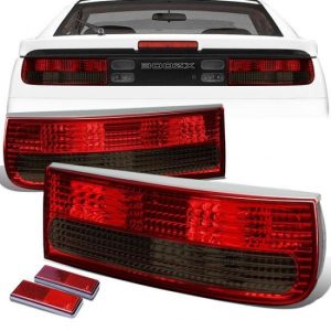 90-96 Nissan 300ZX Rear Brake Tail Lights - Red/Smoked Lens