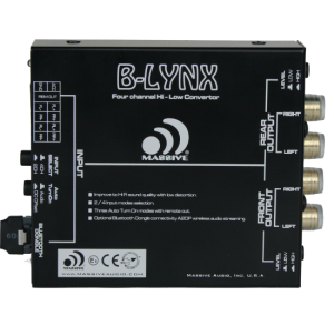 B-LYNX - 2/4 Channel Hi-Low Converter Bluetooth Auto Turn On