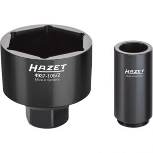 Hazet 4937/105/2 Commercial Vehicle Axle Nut Socket Set 2Pieces