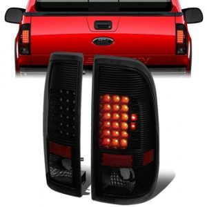 08-16 Ford F250 F350 F450 F550 Super Duty LED Rear Brake Tail Lights - Tinted