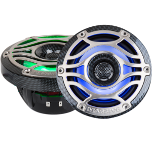 T8S - 8" 200 Watts Marine Coaxial LED Speakers