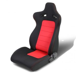 Left / Driver Side Reclinable Woven Fabric Racing Seat w/Slider - XL10