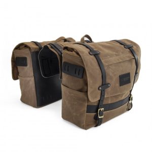 Long Hauler Saddle Bags - Brush Brown / Black (Set of 2)