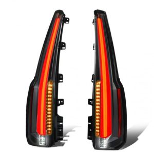 15-18 GMC Yukon XL Full LED Bar+Turn Signal Brake/Reverse Tail Lights