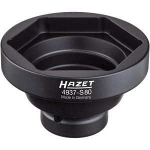 Hazet 4937/S80 Commercial Vehicle Axle Nut Socket 80mm
