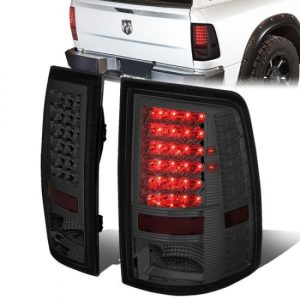 09-17 Dodge Ram 1500 2500 3500 LED Rear Brake Tail Lights - Smoked