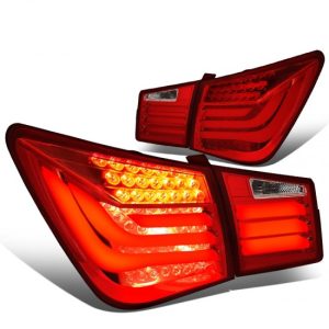 10-16 Chevy Cruze Limited LED Bar+Turn Signal Rear Brake Tail Lights