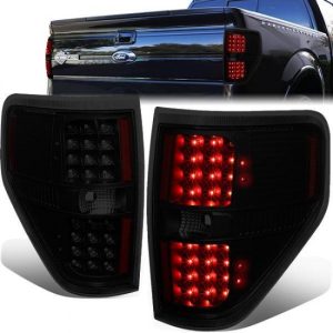 09-14 Ford F150 LED Rear Brake Tail Lights - Tinted Housing