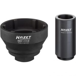 Hazet 4937 111/2 Commercial Vehicle Pin Wrench Set for Rear Axle Man 121mm 2Pieces