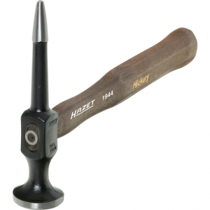 Hazet 1944 Car Body Hammer Rounded Face and Straight Calibration Pin
