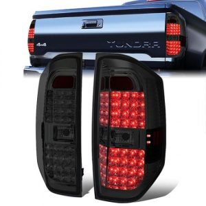 14-18 Toyota Tundra LED Rear Brake Tail Lights - Smoked Lens