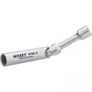 Hazet 4766/3 Spark Plug Wrench 14mm 12Point Profile 3/8 Square Drive