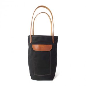 Over the Shoulder Tote Bag - Black