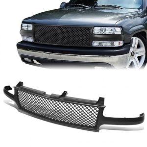 99-02 Chevy Silverado 00-06 Suburban 1500 2500 Front Grille - Diamond Mesh