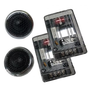 CT1X - 100 Watts RMS Multi Mounting 25mm Silk Dome Chrome Tweeters