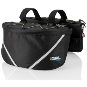 3600BLKBC SR2 Saddle Bags w/ Bungee Net