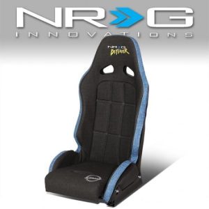 NRG Innovations - 1-Piece Defender Waterproof Suspension Racing Seat DF-100GY-S