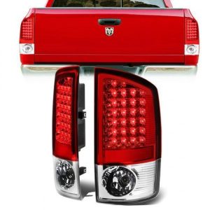 07-09 Dodge Ram 1500 2500 3500 LED Rear Brake Tail Lights - Red